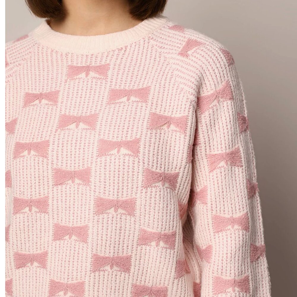 NEW ONLY Pink Bows Sweater